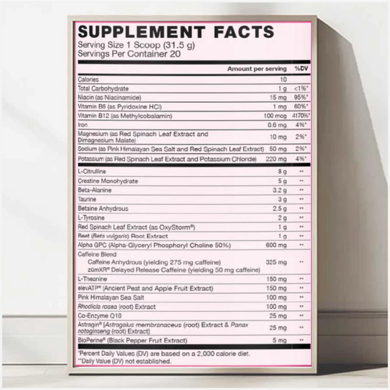 Maximum Formula Pre Workout