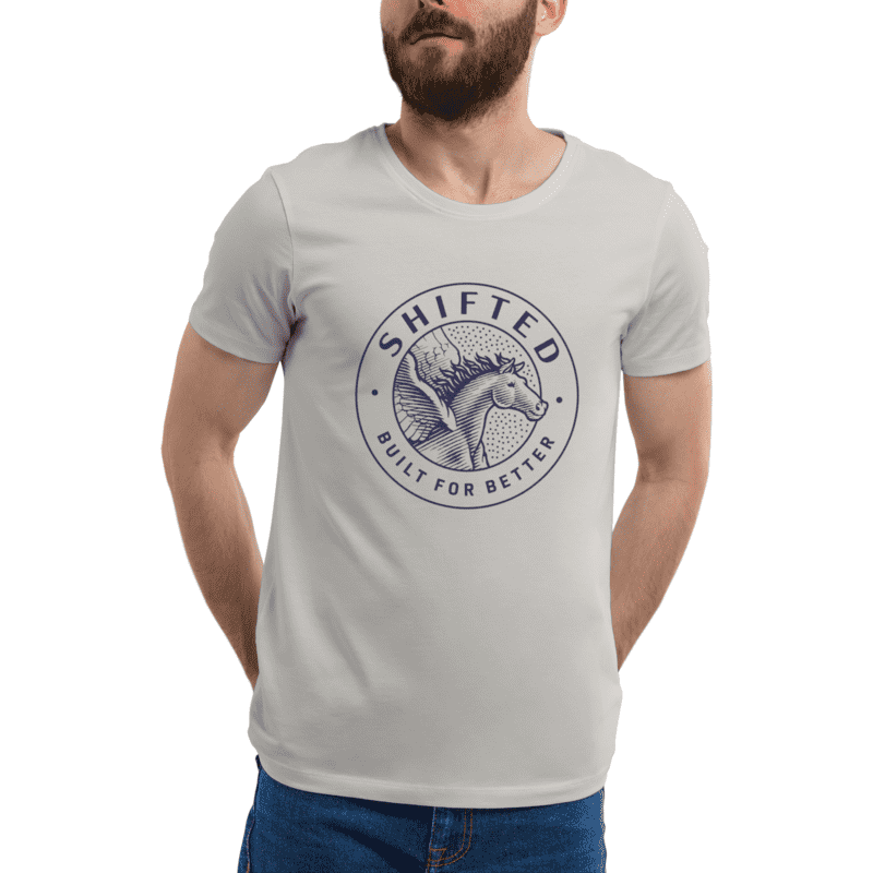 Short Sleeve T-Shirt | Slate + Blue